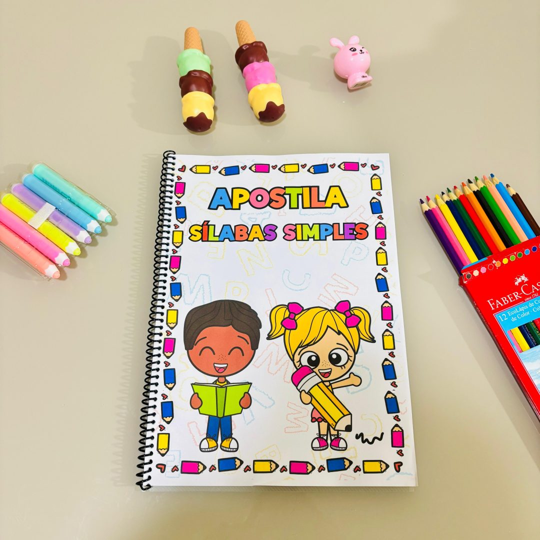 Apostila de Alfabetização com Sílabas Simples