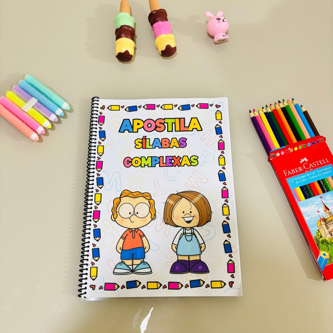 Apostila de Alfabetização com Sílabas Complexas