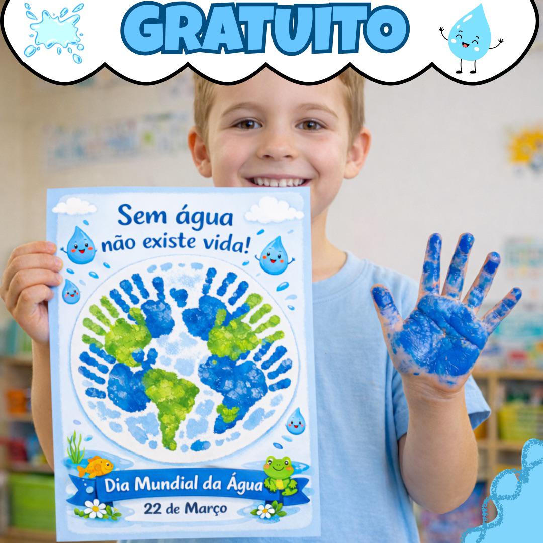 ATIVIDADE GRATUITA PARA O DIA DA ÁGUA!