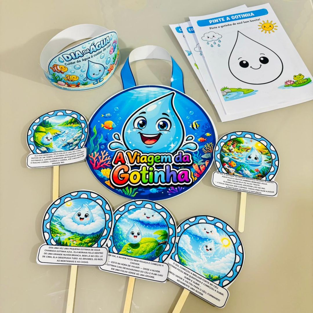 HISTÓRIA A VIAGEM DA GOTINHA