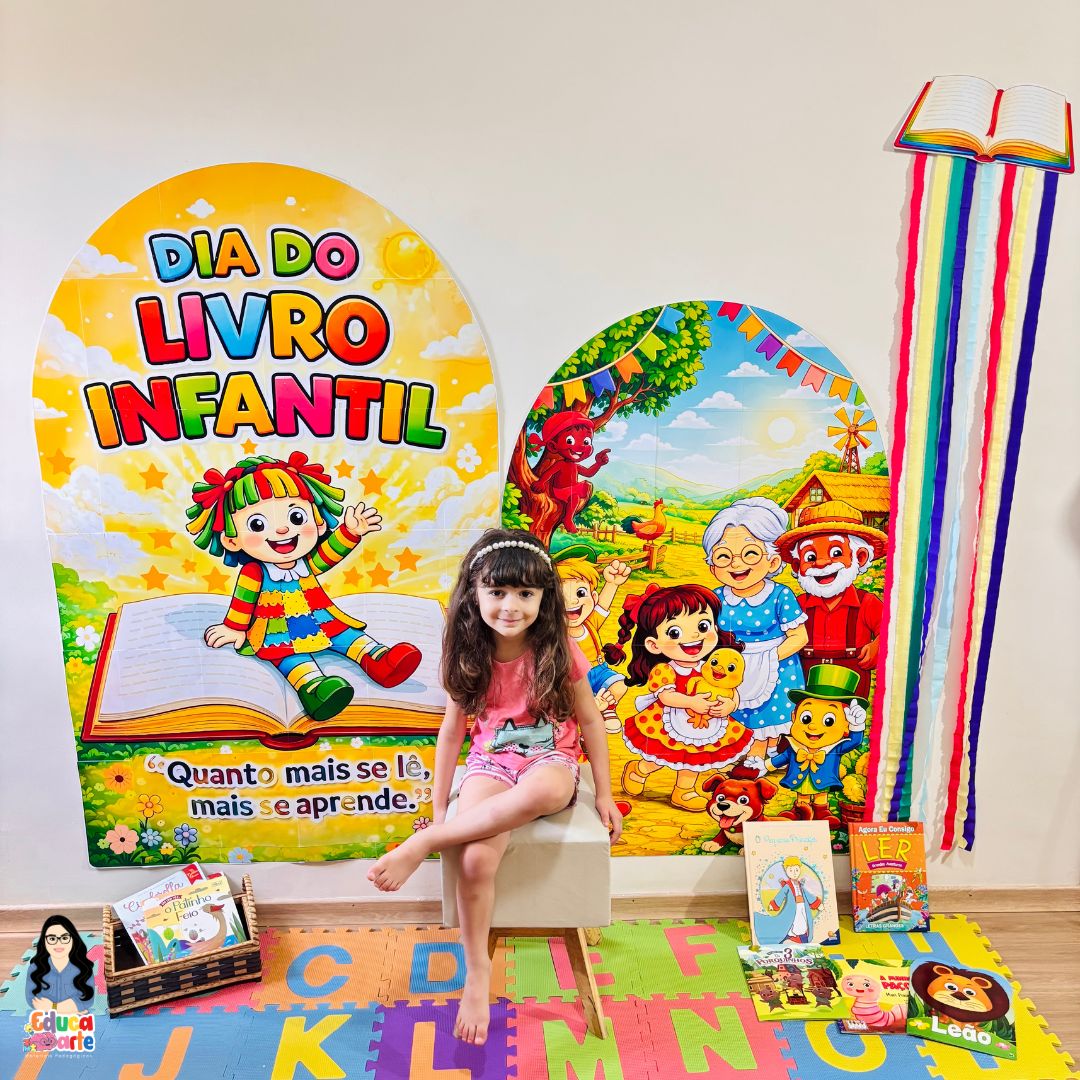 PAINEL INTERATIVO DIA DO LIVRO - Imagem 3