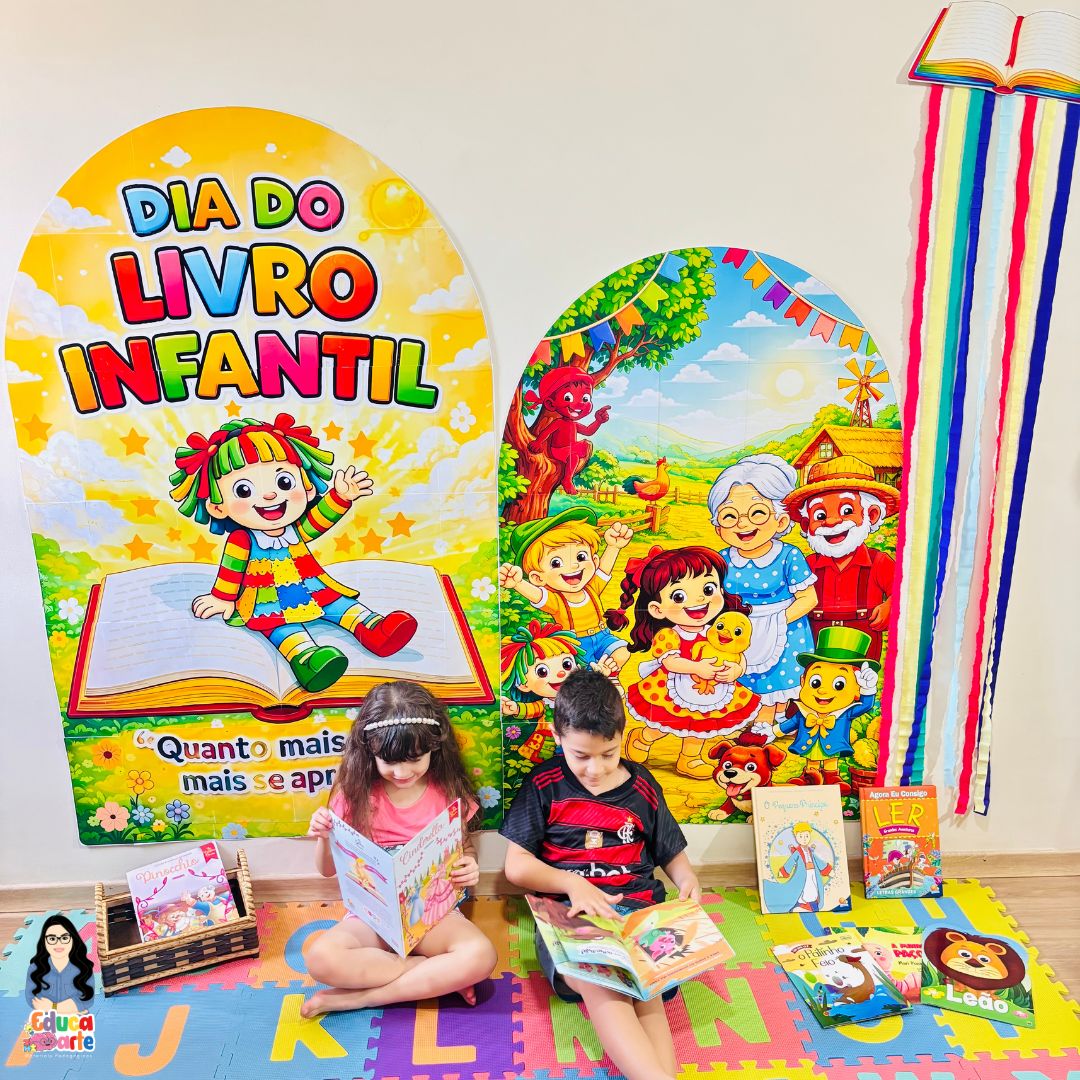 PAINEL INTERATIVO DIA DO LIVRO - Imagem 2