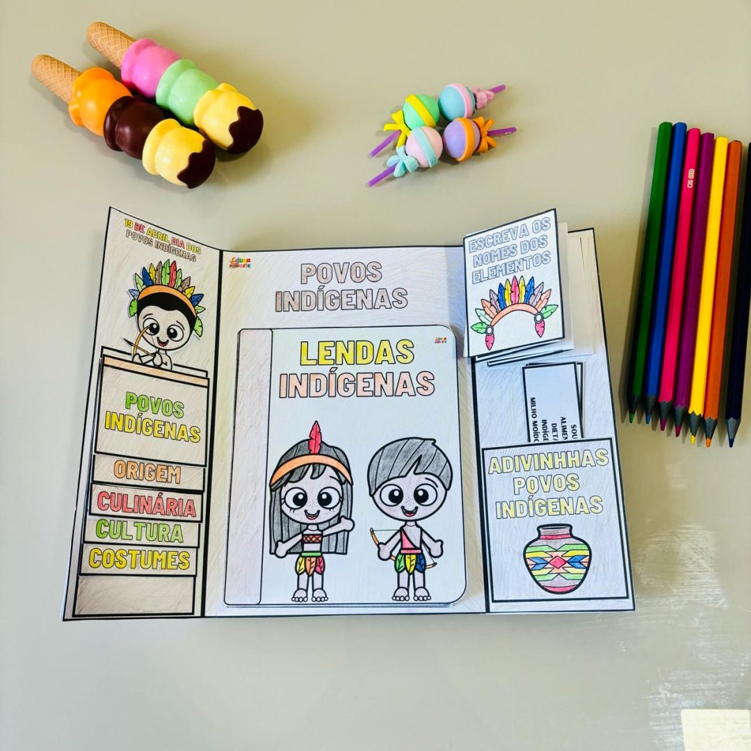 LAPBOOK POVOS ORIGINÁRIOS