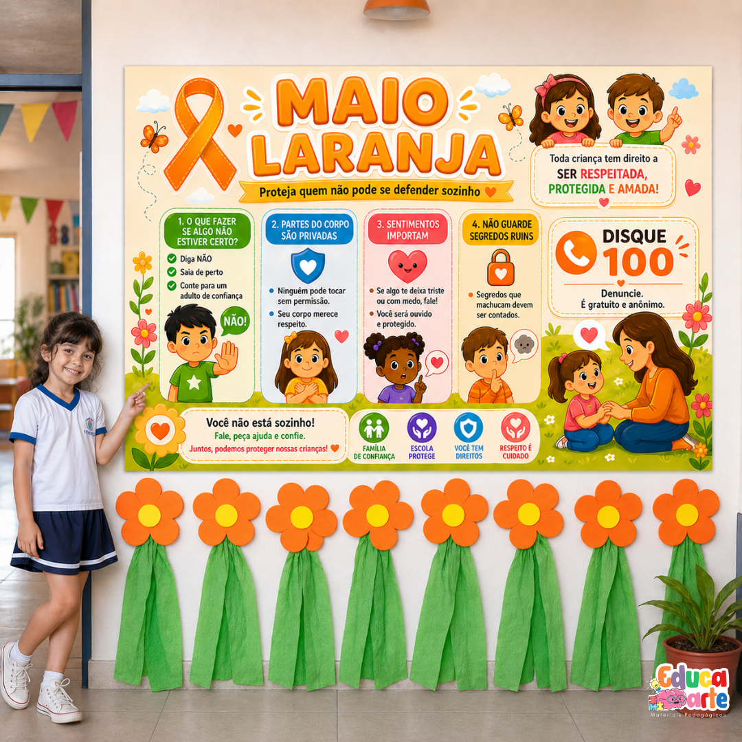 PAINEL MAIO LARANJA