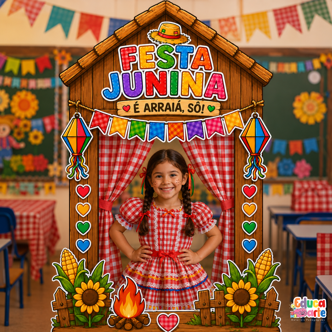 QUADRO PARA FOTO JUNINO