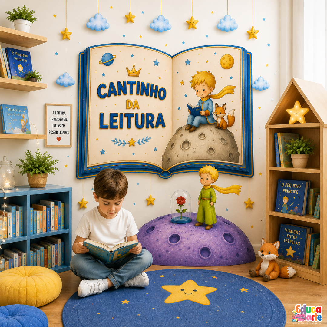 CANTINHO DA LEITURA PEQUENO PRÍNCIPE