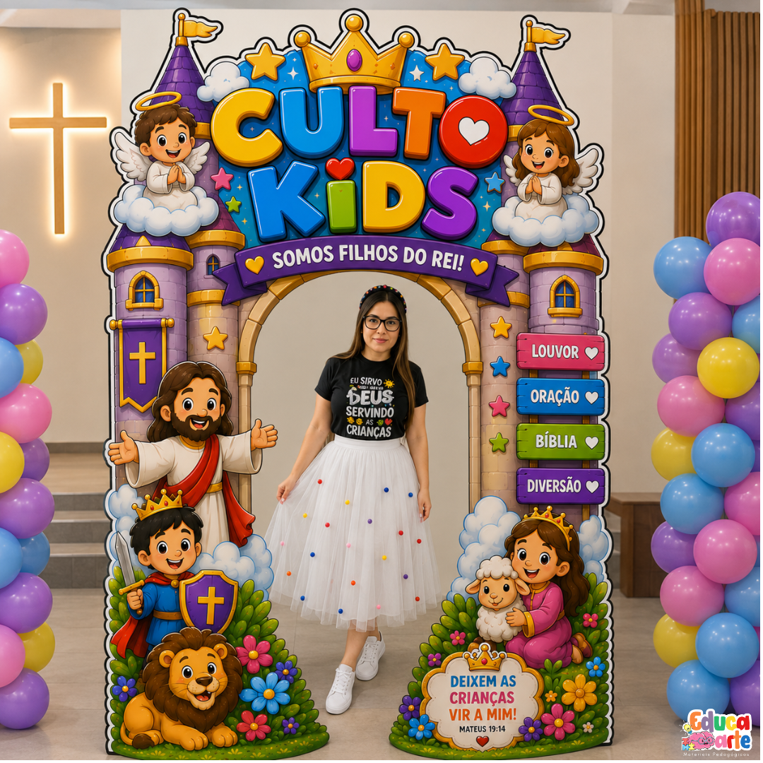 PORTAL CULTO KIDS REINO DE DEUS