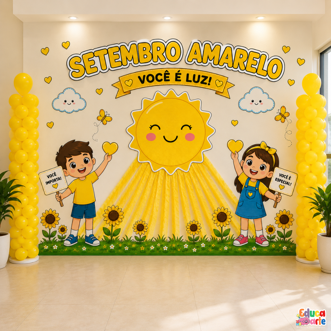 PAINEL SETEMBRO AMARELO