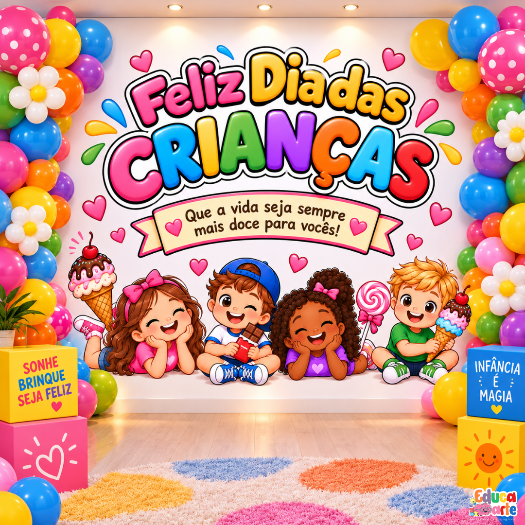PAINEL DIA DAS CRIANÇAS DOCE