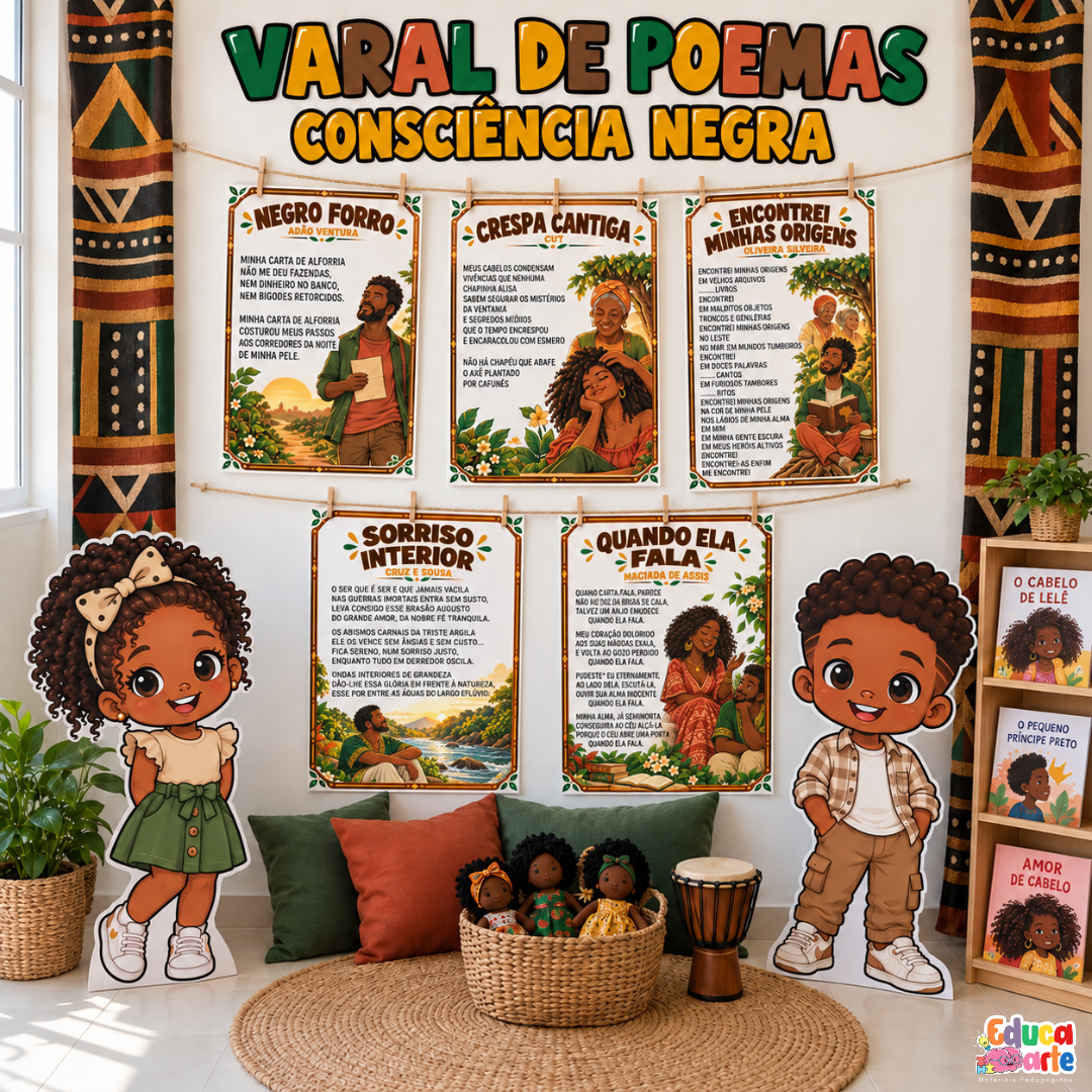 VARAL DOS POEMAS CONSCIÊNCIA NEGRA