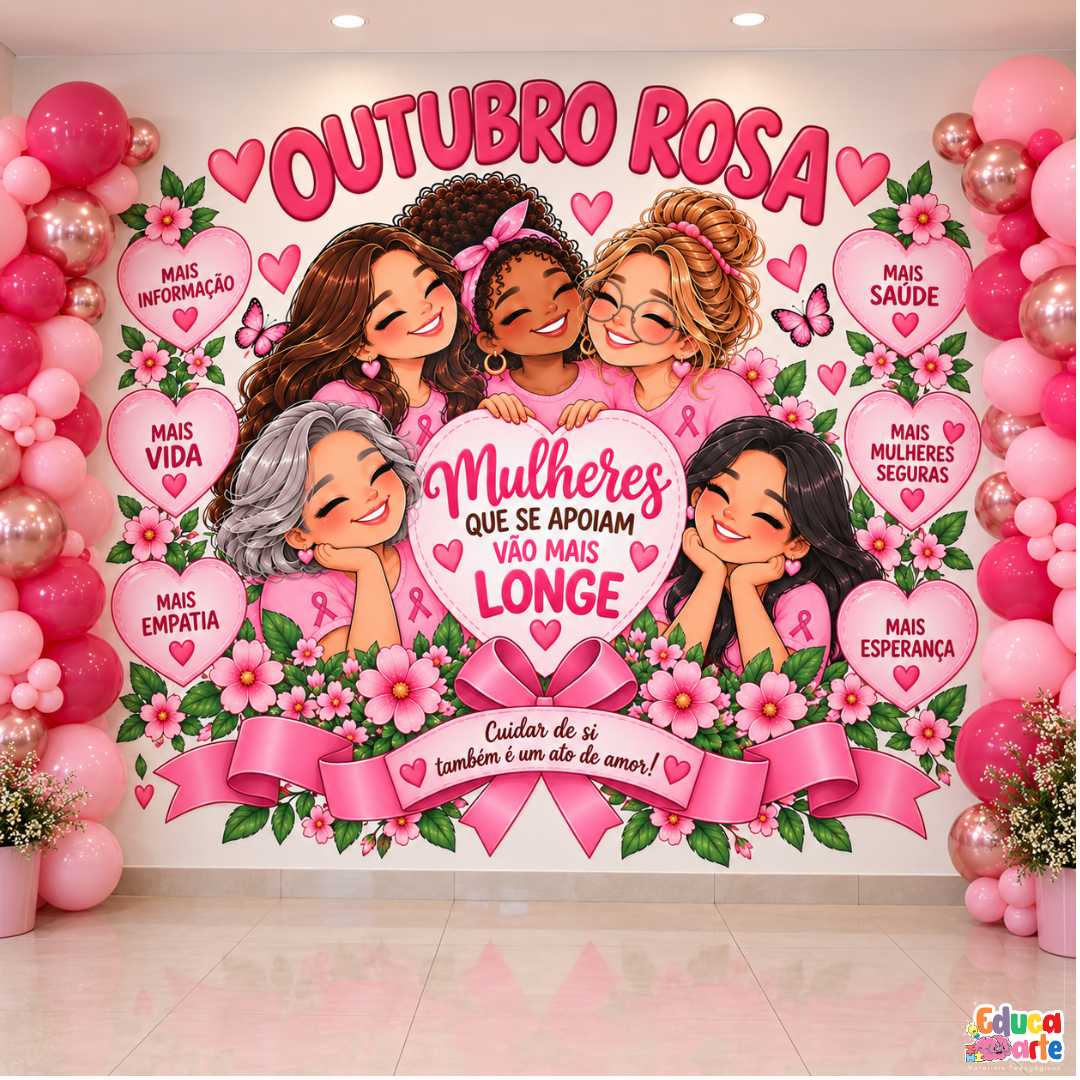 PAINEL OUTUBRO ROSA